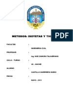 Hidrologia Isoyetas y Tesen