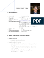 Curriculum Vitae