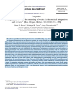 Corrigendum To On The Meaning of Work - A Theoretical Integration and Review - Rosso - Dekas - Wrzesniewski - 2010