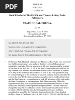 Chapman v. California, 386 U.S. 18 (1967)