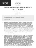 Harrah Independent School Dist. v. Martin, 440 U.S. 194 (1979)