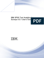 IBM SPSS Text Analytics User Guide PDF