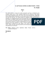 Indigenous Communities and Tourism Activities in Andhra Pradesh - A Study Dr. A.Raghu Abstra CT