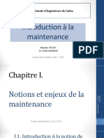 Introduction À La Maintenance