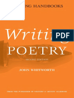 Writing Poetry - John Whitworth