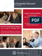 Hotel Sustainability: Financial Analysis Shines A Cautious Green Light