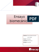 Ensayo de Biomecanica - Mano