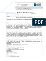 Ensayo Características Del Emprendedor André Tafur