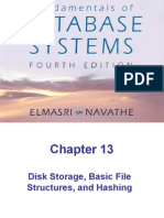 Chap13-Disk Storage, Basic File Structures, and Hashing