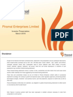 Piramal Enterprises Limited Investor Presentation Mar 2016 20160330102053