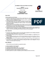 Course Guide For Philippine Institutions 10 For Section C PDF