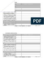 Check List Cuestionario Auditoria ISO 14001