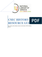 CSEC History Guide