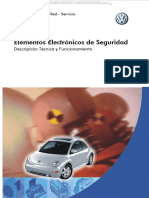 Manual Elementos Dispositivos Electronicos Seguridad Volkswagen Cinturones Airbags Sistemas Abs Asr MSR Diagramas