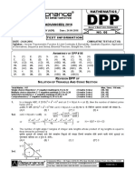 (1026) DPP 6 Solutions of Triangle and Conic Section B.PDF - TMP