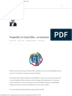 PostgreSQL For Oracle DBAs - An Introduction - Blog Dbi Services PDF