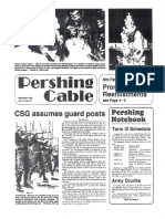 The Pershing Cable (Dec 1982)