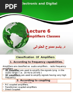 EEDP Lect 06 Amplifiers 3 Classes