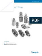 Swagelok High Pressure Fittings