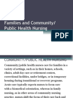 Families and Community Public Health Nursing