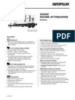 Caterpillar XQ300 Towable Diesel Generator Set