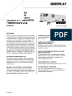 Caterpillar PM1000 Containerized Diesel Generator Set