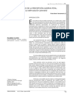 Desarrollo de La Percepción Auditiva Fetal