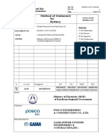 Method Statement For Battery Charger