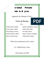 Vicios de Diccion (Version2)