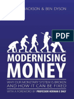 Positive Money - Modernising Money by Andrew Jackson, Ben Dyson