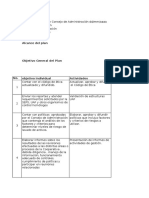 Plan de Trabajo Del Responsable de Cumplimiento Año 2016