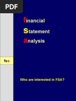 FM-financial Statement Analysis