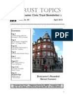 Trust Topics: Doncaster Civic Trust Newsletter