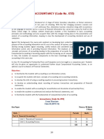 ACCOUNTANCY (Code No. 055) : Rationale