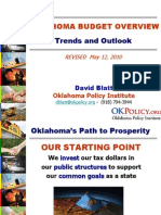 Oklahoma Budget Overview: Trends and Outlook (May 12, 2010)