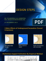 GL Shrestha Tunnel Design Steps