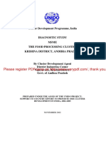 Diagnostic Study Report of Food Processing, Krishna District, Andhra Pradesh