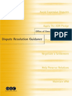 OGC Dispute Resolution Guidance