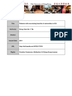 Title Patients With Necrotizing Fasciitis of Extremities in ICU