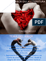 Tema Del Amor en La Literatura