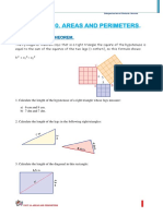 Unit 10. Areas and Perimeters.: 0. Pythagoras' Theorem