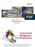 Commercial Management of Construction-Sandesh