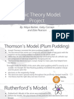 Atomic Theory Models