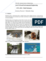 CIVL 2510 - LAB1 - Hydraulic Jump