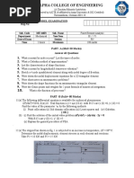 Question Paper-1 - FEA Model Exam