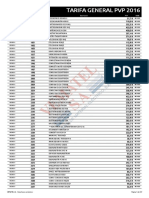 Deltalight Tarifa General PVR 2016