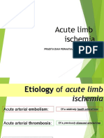 Acute Limb Ischemia