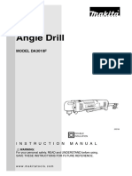 Angle Drill: Model Da3010F