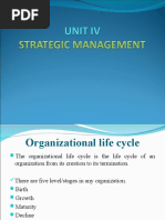 Unit 4 Strategic Management