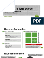 Hummus Bar Case Resolution